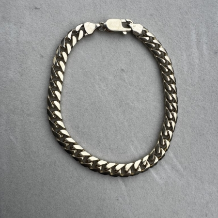 9ct Gold Heavy Cuban Bracelet- Lauren Owens Jewellery