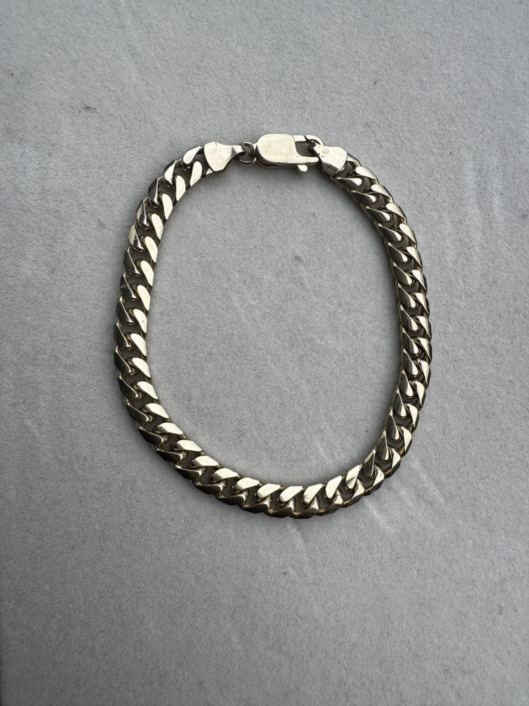 9ct Gold Heavy Cuban Bracelet- Lauren Owens Jewellery