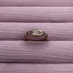 9ct Gold Ruby Ring Lauren Owens Jewellery