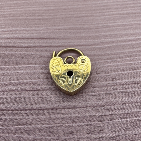 9ct Gold small Padlock Lauren Owens Jewellery