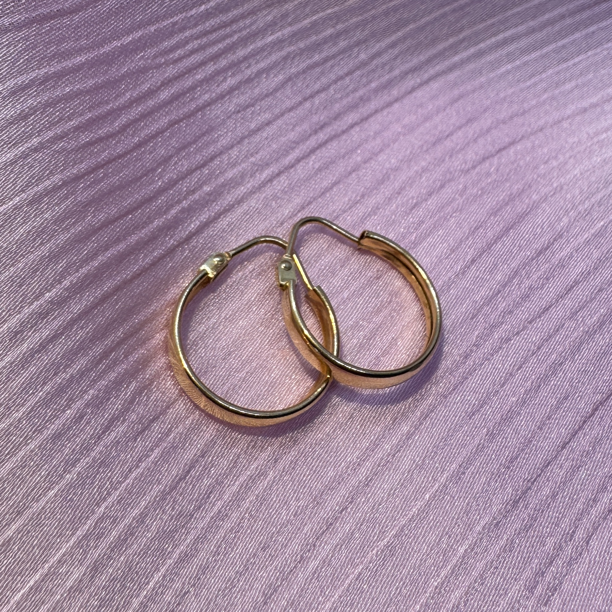 9ct Gold Hoop Earrings